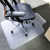 定制透明地毯椅地垫办公室转椅保护垫子无味pvc防水塑料钉子防滑 透明 1200MM900MM凸形