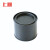 上柯 W1520 圆形茶叶罐马口铁罐包装铁盒 可定制 深灰色直径73*高60mm