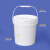 级塑料桶圆桶加厚带盖油漆桶空桶小桶密封水桶5L10公斤kg20升 3L黑色加厚款
