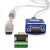 宇泰UT-890A USB转485/422双向转换器usb转串口485转USB2.0线 英国进口芯片带指示灯 0.5m