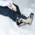 萨洛蒙（Salomon）滑雪鞋女VISTA DUAL BOA新款保暖舒适入门快穿全能平花单板女雪鞋 卡其黑白Khaki 标准34.5/US4