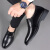 宜驰（EGCHI）皮鞋男士商务休闲正装英伦耐磨舒适通勤鞋子男 CPZ0917 黑色 41 