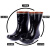 东部工品 工矿靴防滑pvc一体安全防护橡胶高筒雨靴矿靴 中筒*39 
