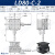 XYZ轴滑台三维轴手动位移微调升降平台实验平台LD40/60/80/90/125 LD80-C-2