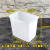 加厚糖水桶白色桶长方形塑料包装密封方形桶带盖储物冷藏桶奶茶桶食物冷饮桶耐高温桶小冰桶冰粉冷藏小白桶 长方形（无盖）6.5升（白色）满十个送一个