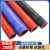 红色矽胶钢丝波纹管万能通风管耐高温压夹布水管300度进气橡胶管 钢丝管 内径40mm（长800mm）