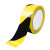 黑黄色PVC警示胶带 大卷33米警戒贴地板胶带贴地标识划线斑马胶带 45mm宽33米黑黄 45mm宽33米黑黄