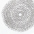 金诗洛 工业清洁网 6*6英寸圆形 不掉丝钢丝球 316不锈钢金属圆环 KT-286