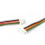 SH1.0mm端子线1mm间距电子线单头双头电路板彩色PCB连接线2P-6Pin (5条)单头SH1.0端子线-3P 长度2