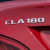 奔驰后车贴AMG尾标改装CLA200/220/260车标字母CLA45数字四驱标志 【CLA200 平面】原车一致