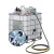 气动机油齿轮油吨桶加注机 IBC油桶使用抽油泵粘稠压力泵冬季加油 1060单油泵 DY-1060