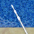 阿其安力游泳池伸缩杆救生杆吸污机伸缩杆捞网3米5米泳池清洁设备 3米铝合金加厚杆（三节伸缩）