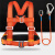 JOHA 安全带高空作业半身式套装户外保险带五点式耐磨安全绳 DH-3单大钩1.8米 