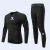 卡尔美（KELME）健身套装运动卡尔紧身衣成人跑步篮球透气训练足球打底长袖T恤 黑色紧身裤(单猫) XL(140-160)斤