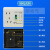3p空调漏电保护插座86型电热水器漏保插座空气开关五孔10A带插座 32A 2P
