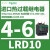 RD22系列热继电器电流范围16-24A配接触器LC1D09-D38 LRD10 4-6A