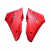 力帆配件 LF150-10S/KPR150/KPR200-10R左右油箱护罩护壳装饰罩 亚光红一对