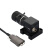 星舵工业相机USB3.0A转MicroB公光纤数据线带固定螺丝高柔拖链连接线定制 USB3.0转MicroB光纤数据线 0.3m