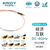 XINQY 芯启源SMA射频连接线 RG316 同轴转接线 6G GPS/WIFI/馈线 天线延长线 RPSMA公头-RPSMA公头（反极性）内螺内孔 0.5m
