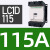 施耐德 接触器交流lc1d09三相110V电梯dc24v/m7c/18/38/95/32/80 LC1D115[115A] AC 110V
