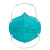 3M N95口罩 独立包装头戴式9132口罩 防尘防飞沫防颗粒物折叠式口罩 30只/盒