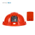 瑞尼 智能安全头盔HJD-006 实时视频实时对讲高清录摄记录仪一体设计 红色安全头盔*高清录摄