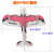 3D水星吊机航模遥控飞机彩色耐摔魔术板空机板机F3P特技机表演机 初级PNP+电池套餐 3D水星(迷彩红)
