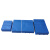塑料防潮板拼接垫高卡板网格冷库托盘超市地台架货垫货架仓库垫板 蓝色C款网格60*40*5cm可拼接 载重400K