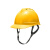 史丹利STANLEY安全帽ABS建筑工地工程电工透气款防砸抗冲击头盔ST1120 黄色1顶 