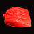 加厚塑料锹大号塑料铲子垃圾铲塑料锨 锹 钢化塑料铲子粮食铲雪铲 普通400型红色