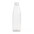 越能 水质取样瓶透明塑料瓶加厚一次性密封PET分装瓶 500ml 39个/箱 整箱装