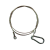 1.5-2mm不锈钢保险绳鱼眼端子钢丝绳加工灯具防坠吊绳钢丝安全绳 2.0mm线粗1.3米长（M6)中孔保险钩