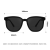 京物京奢GM墨镜男女同款通用太阳镜偏光方框显瘦眼镜户外防晒明星礼物