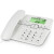 CORD118电话机 固定电话 办公居家座机 免电池双接口电话 CORD118白色]