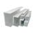 仁聚益铝合金u型槽包边条16x20x1.5玻璃卡槽u型铝条槽铝合金型材U形槽铝 6米支（银白氧化）