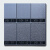 定制适用VDI3400纹板火花纹板模具皮纹表面粗糙度对比样板光洁度比较样块 灰色