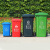 科力邦（Kelibang) 户外垃圾桶 大号加厚100L分类垃圾桶商用塑料环卫垃圾桶带盖物业翻盖果皮箱 KBD1037 灰色