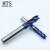 65度圆鼻钨钢硬质合金铣刀蓝纳米淬火钢专用CNC4刃平底立铣刀 1.5R0.2*4D*50L 刃长4