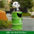 户外庭院卡通动物雕塑公园林景观景区创意玻璃钢垃圾桶果皮箱摆件 女熊猫垃圾桶