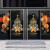 京佐（JINGZUO）2024新年圣诞节布置静电贴纸店铺节日圣诞树装饰玻璃橱窗贴门贴画 U1224 B款 小