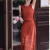 NYJK夏装搭配一整套通勤小香风干练气质女装红色半身裙气质两件套装女 背心＋半身裙 L