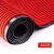 胜镁 双条纹地垫商用防滑地毯走廊地垫门垫耐磨PVC复合底 宽1.2米整卷长15米 大红色