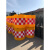 三孔水马1.2米注水围栏1.8米市政围挡护栏滚塑防撞桶 默认颜色1 默认尺码1