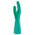 ANSELL安思尔 防化手套 丁腈橡胶手套 耐酸碱工业耐磨耐有机溶剂腐蚀 37-175 绿色-33cm 9码 