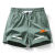 有志者（UZIS）反光夏季薄款冰丝运动短裤男速干透气跑步健身三分裤 荧光绿 XL11 军绿色 M85-95斤