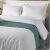 傲川 宾馆酒店被套客房四件套纯白色 1.2米床 单位套