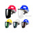 盛融乾电焊面罩安全帽式支架面屏防护冲击头戴式焊帽工烧氩弧焊接 蓝色安全帽+支架+灰屏