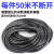 缠绕管线套包线管电线保护套绕线带汽车线路螺旋黑色装饰10/8/6mm 4毫米白色100米