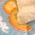 安娜贝妮梦加厚毛毯冬季珊瑚绒小毯子办公室午睡毯床上用沙发盖毯羊羔绒被子 橘子恐龙 220x240cm约12斤