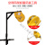 ONEVAN空调外机安装吊装高空安装专用吊架支架吊机手摇绞盘升降工具 1-3匹支架+手摇绞盘10米